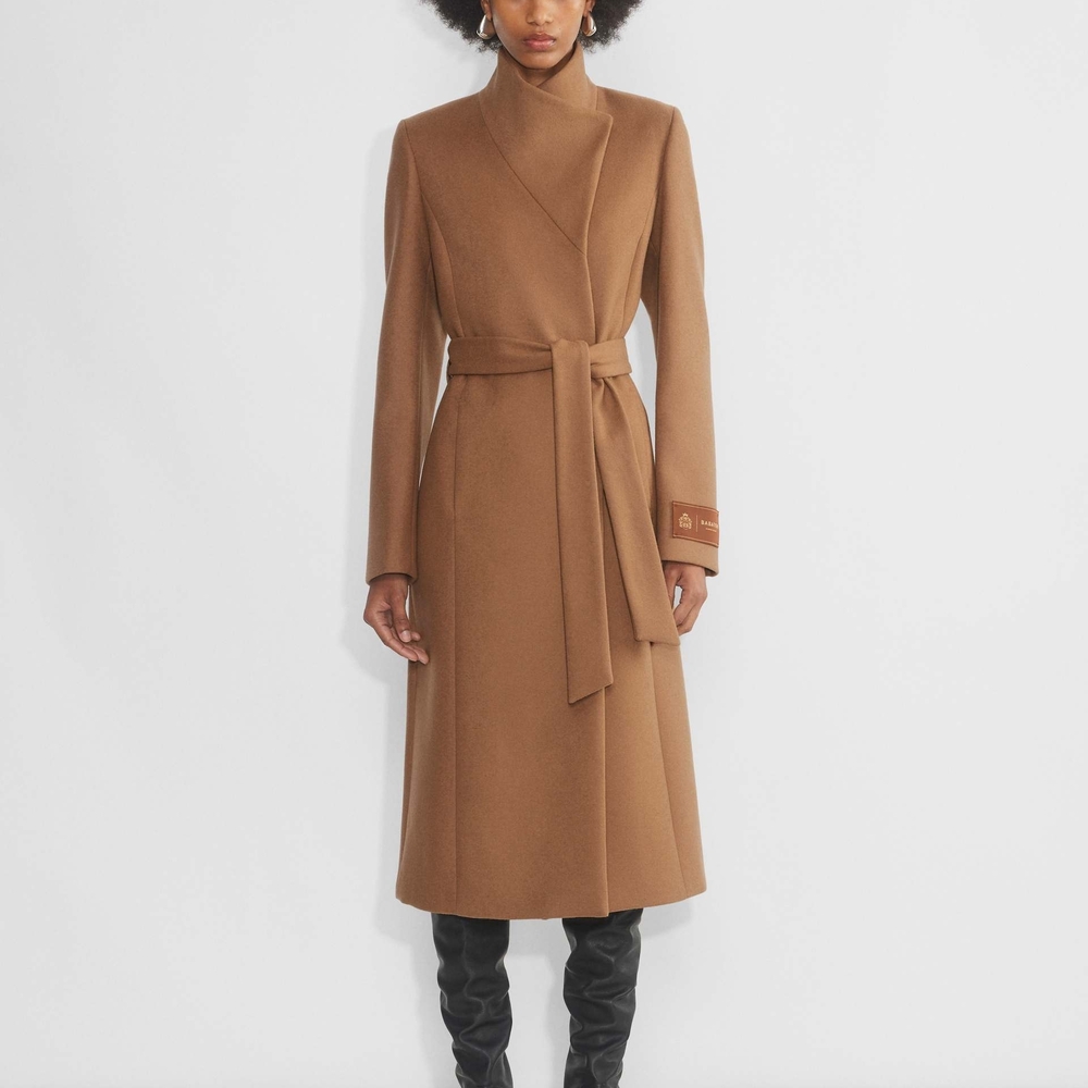 Aritzia - The Connor Long Coat - Virgin Wool & Cashmere (Size: L)